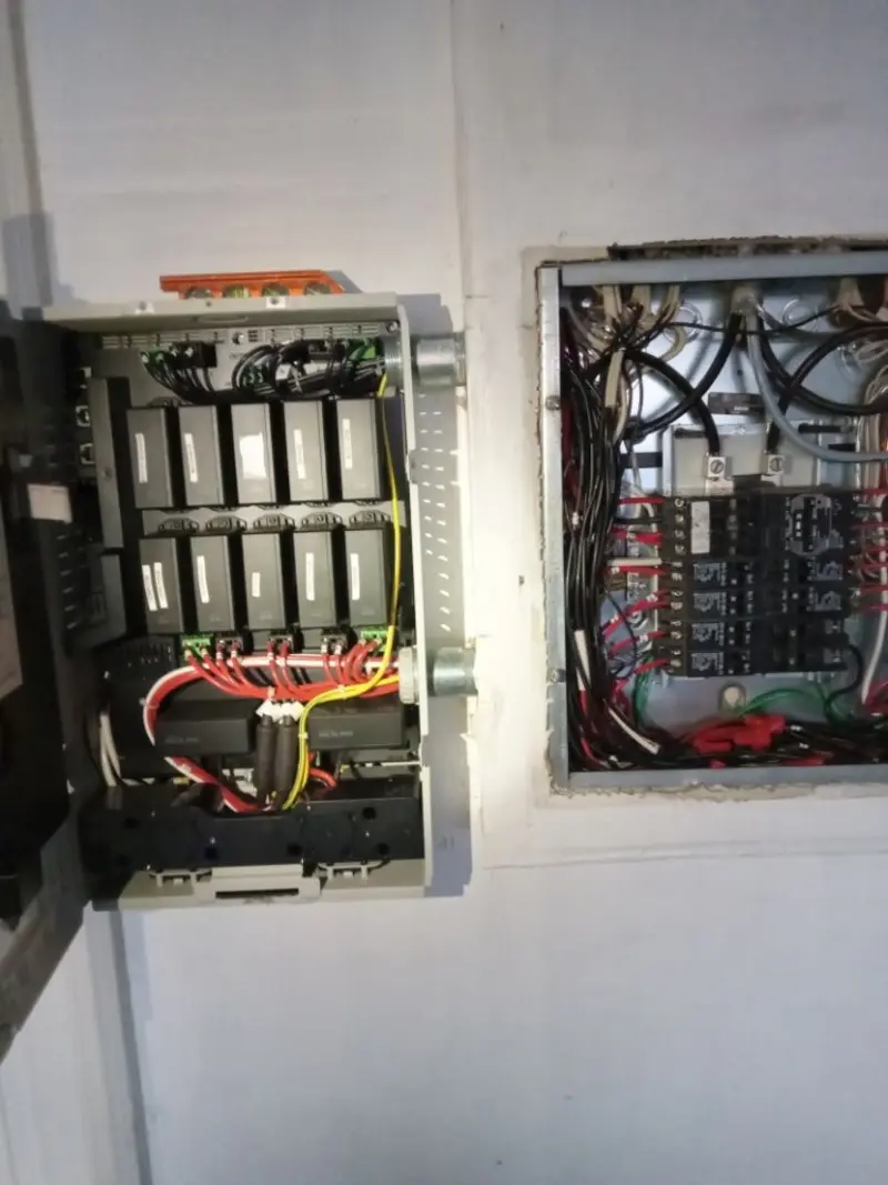 Electrical panel upgrade completed for Electrical Inspection in Dracut